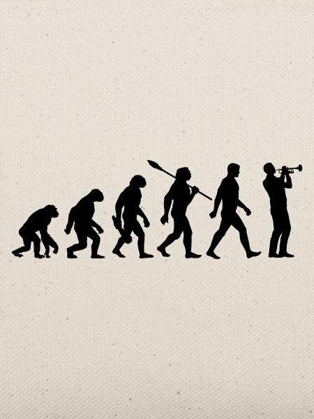 Evolution - Trompete - Musiker - Blasinstrument