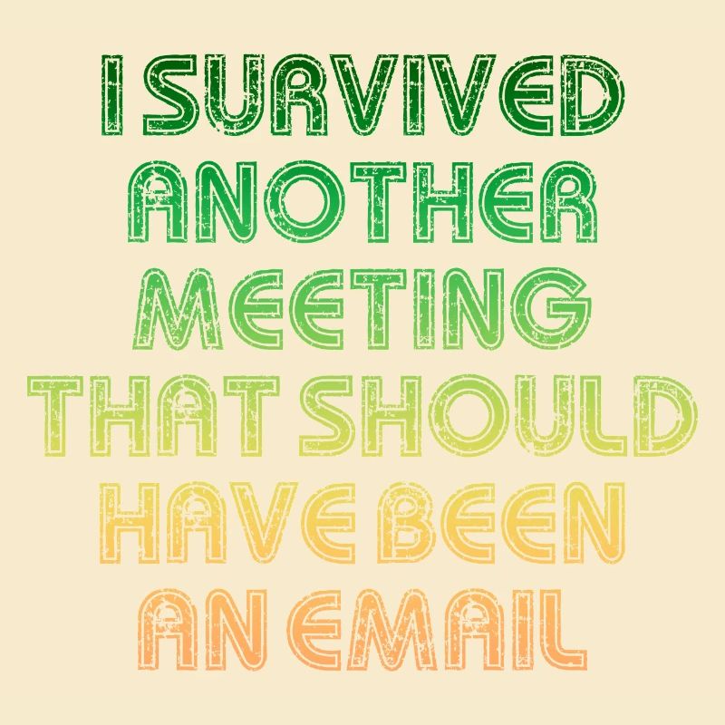 Treffen, das ein E-Mail-Angebot hätte sein sollen