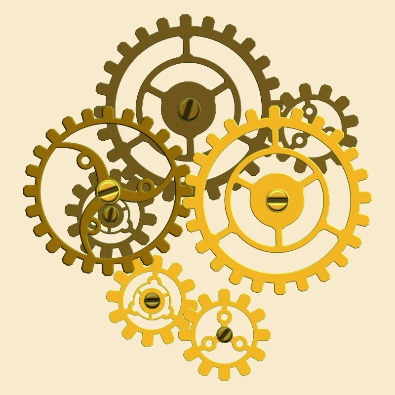 Zahnraeder Steampunk