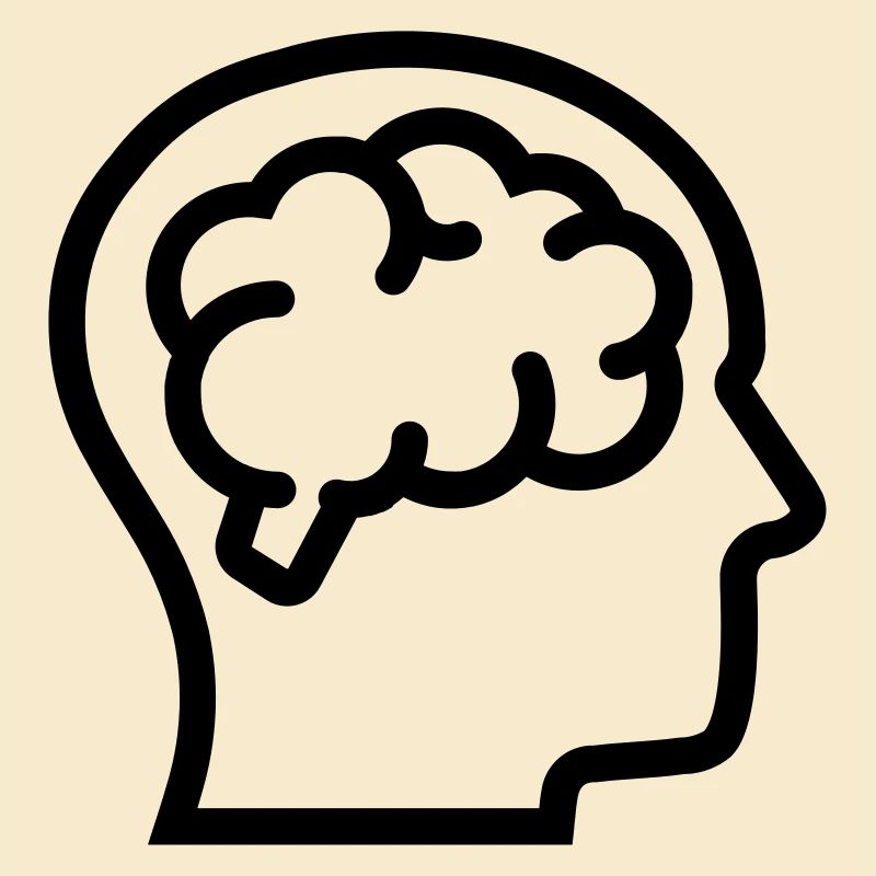 Thinking, brain, brain