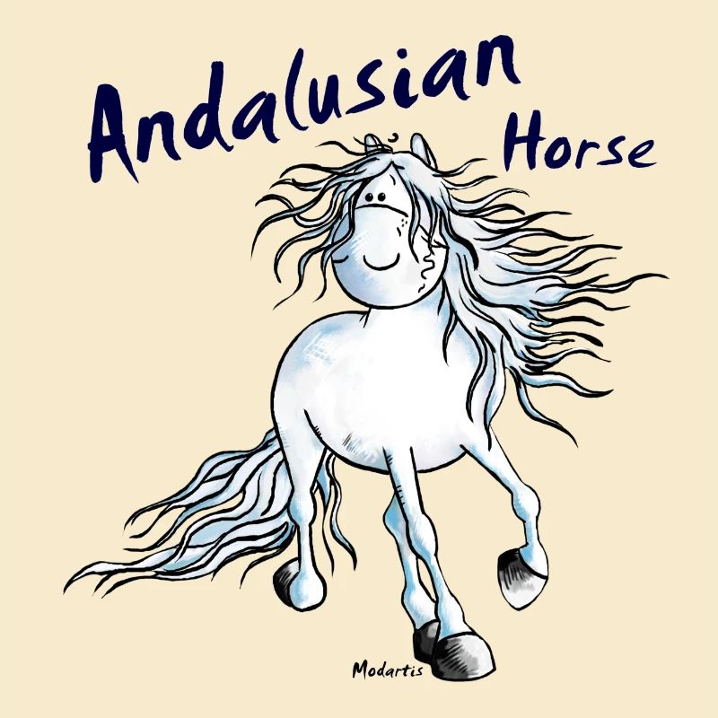 Pfiffiger Andalusier - Pferd