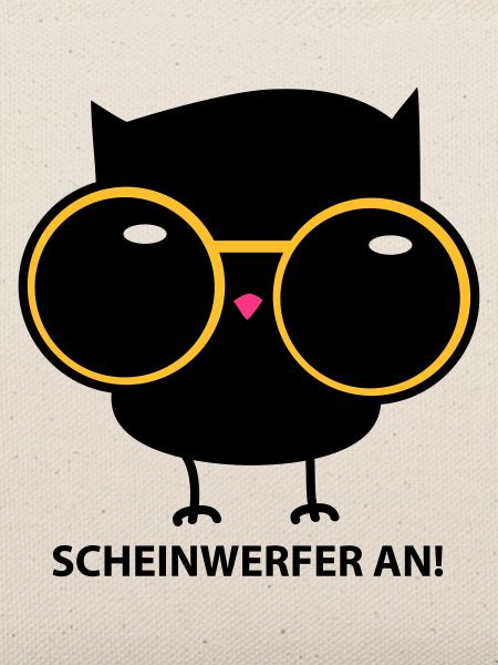 Eule mit Brille (b)