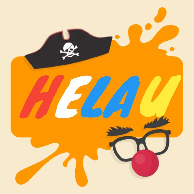Helau Splash Karnevaldesign