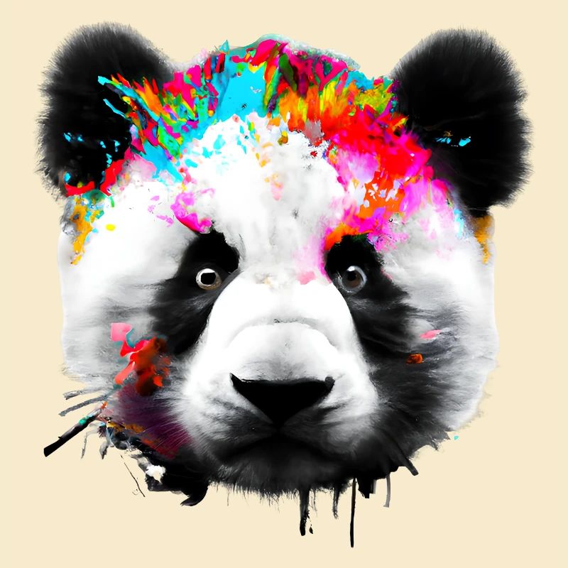 Bunter Panda