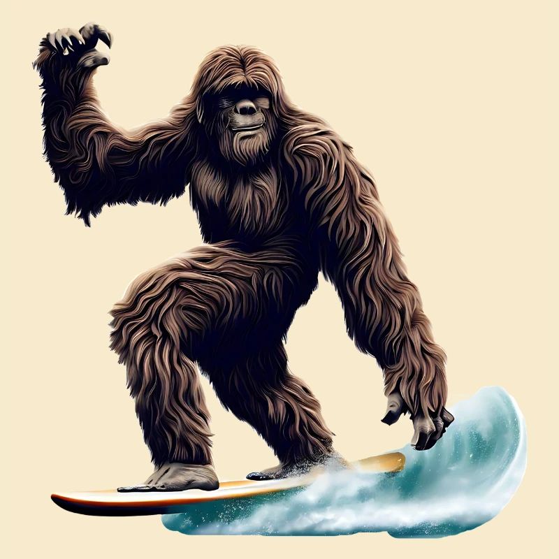 Bigfoot Surfing