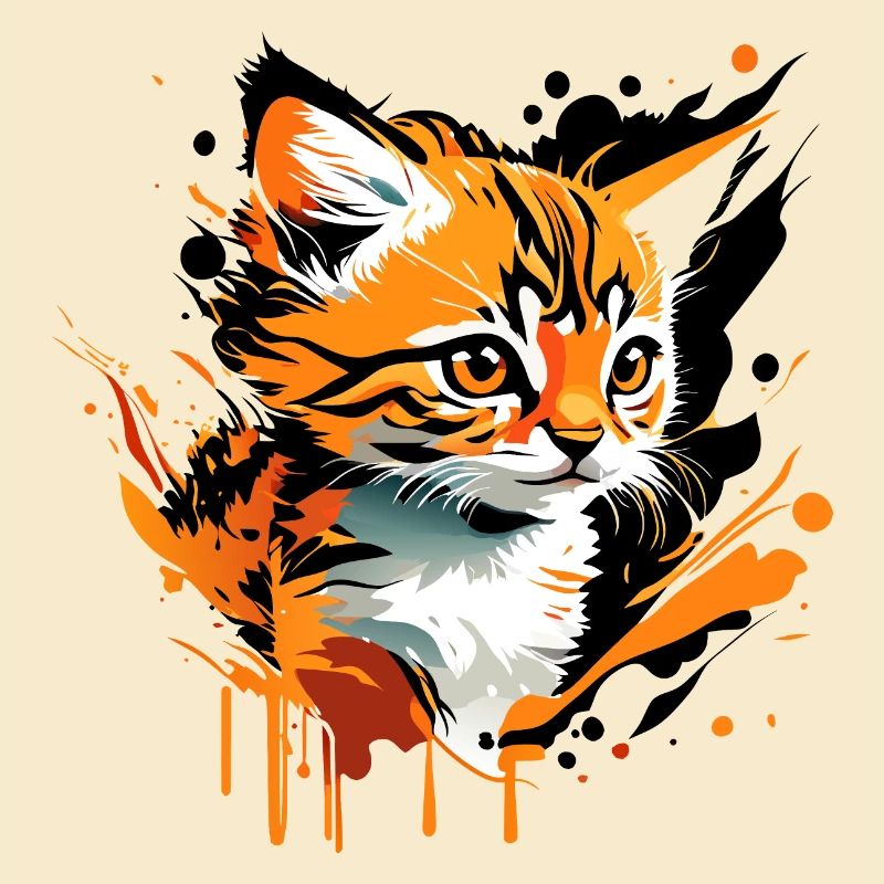 Kätzchen, Katze
