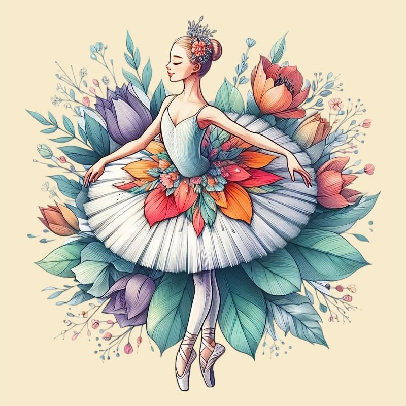Ballet dancer with tutu