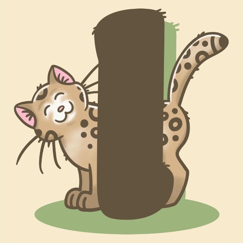 Katze Buchstabe I