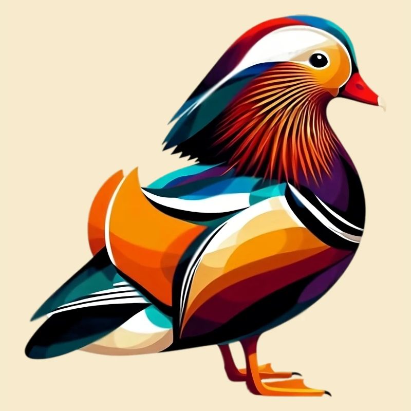 Mandarin duck