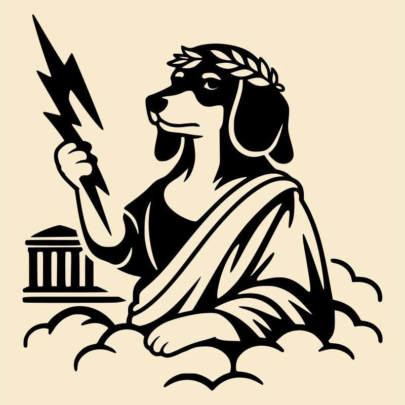 Le teckel de Zeus Wursto