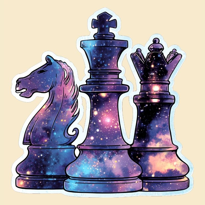 Pièces d’échecs dans l’espace – Galaxy Nebe