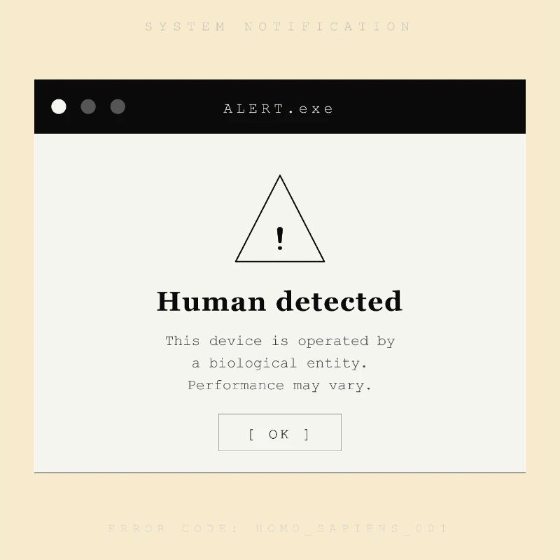 HUMAN DETECTED