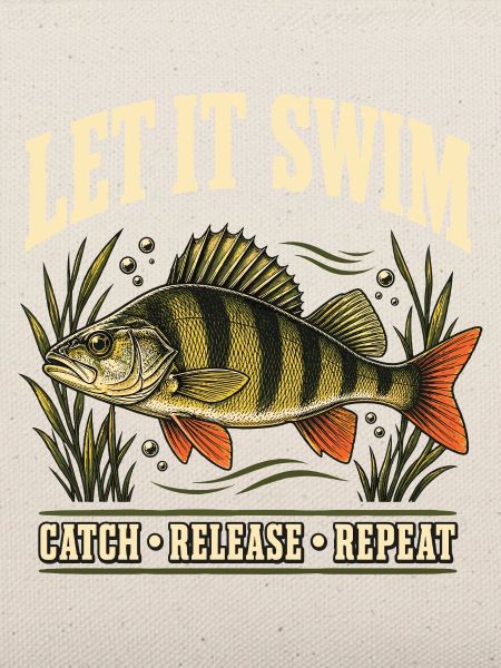 Barschangeln Catch and Release Shirt