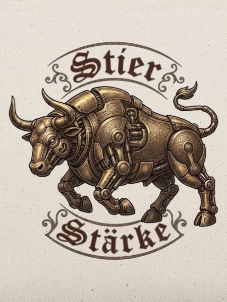 Steampunk Stier Stärke