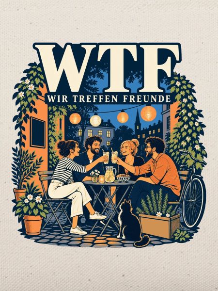 Wir treffen Freunde