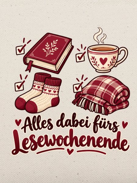 Alles dabei fürs gemütliche Lesewochenende