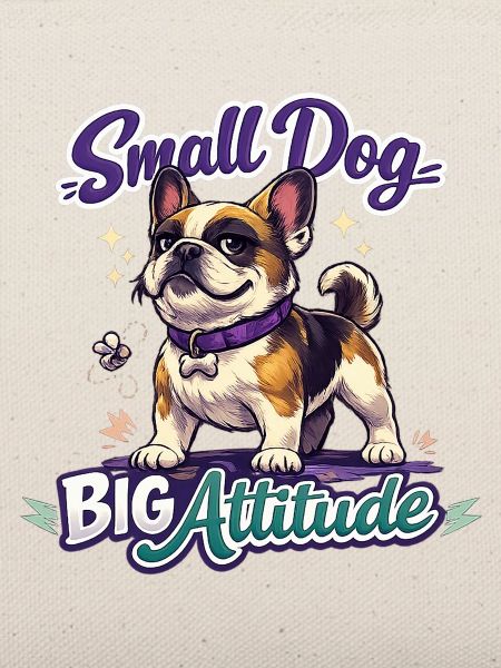 Kleiner Hund Große Einstellung