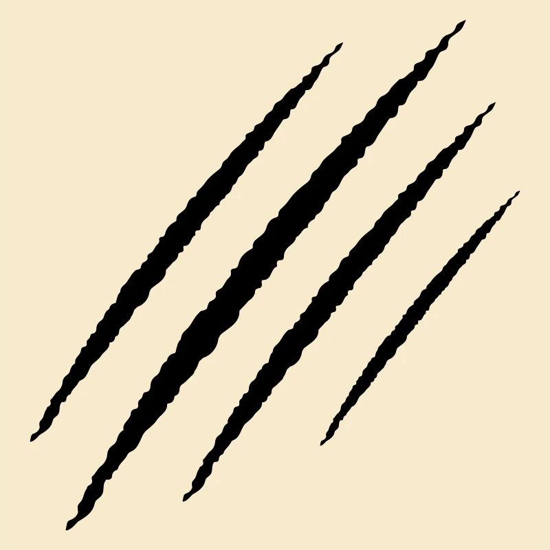 griffe griffe blessure symbole griffes