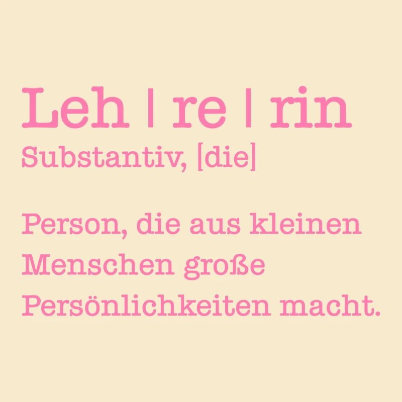 Lehrerin Geschenk Student Schule