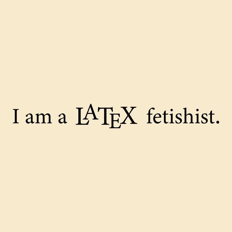 Latex fetishist programming computer science gift