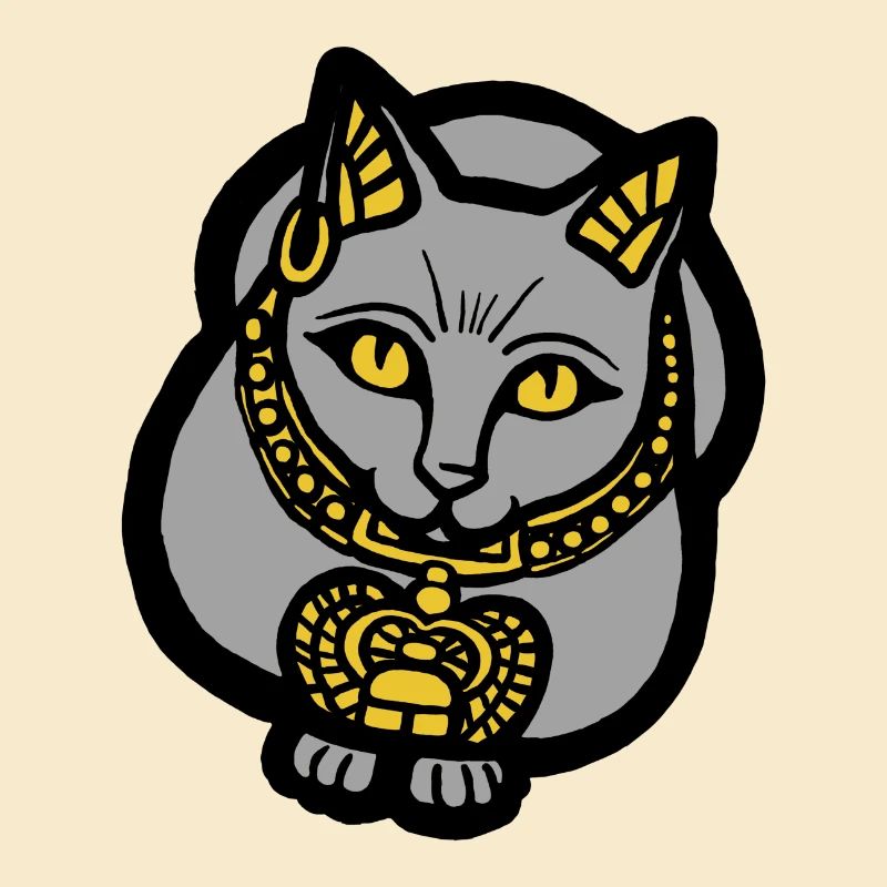 Graue Katze