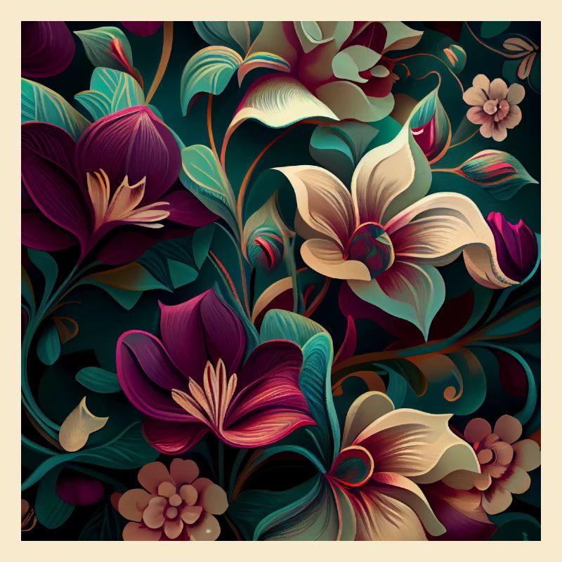 Botanicals Flower Pattern
