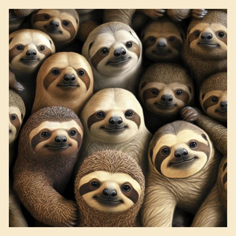 Sloths Pattern