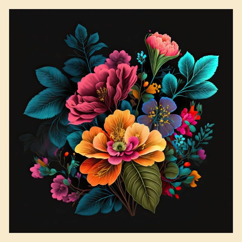 Botanicals Flower Pattern