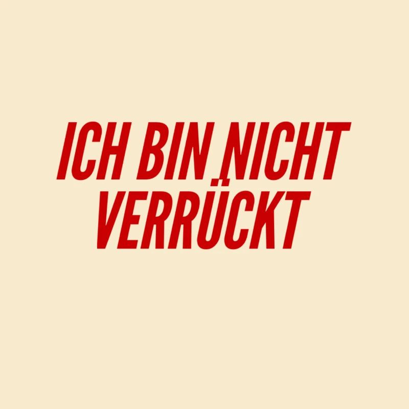 normal ist mein Ding