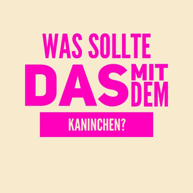 das Rätsel mit dem Kaninchen