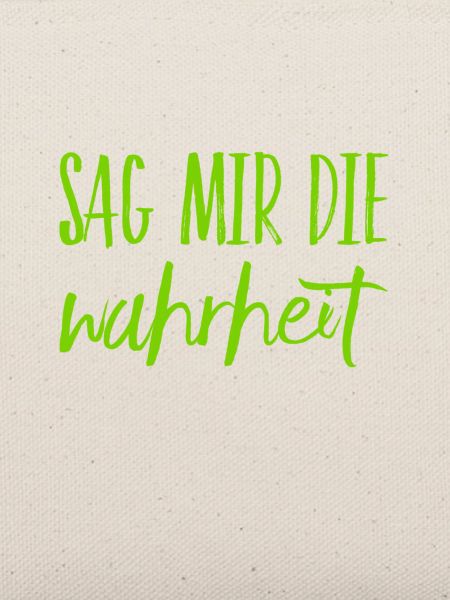 sei ehrlich