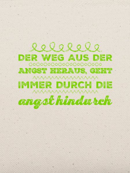 stell dich deiner Angst