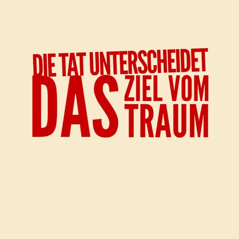 machen ist das Entscheidende