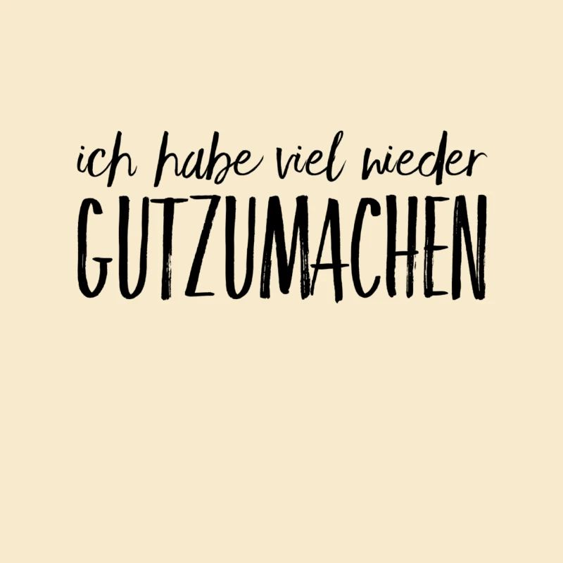 ich will es wiedergutmachen