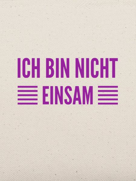 ich bin nicht einsam