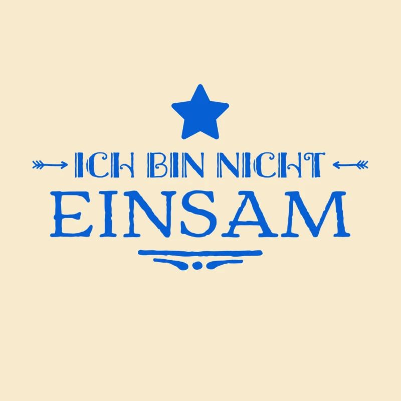nicht einsam