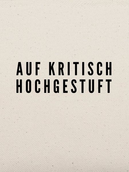 so sieht kritisch aus