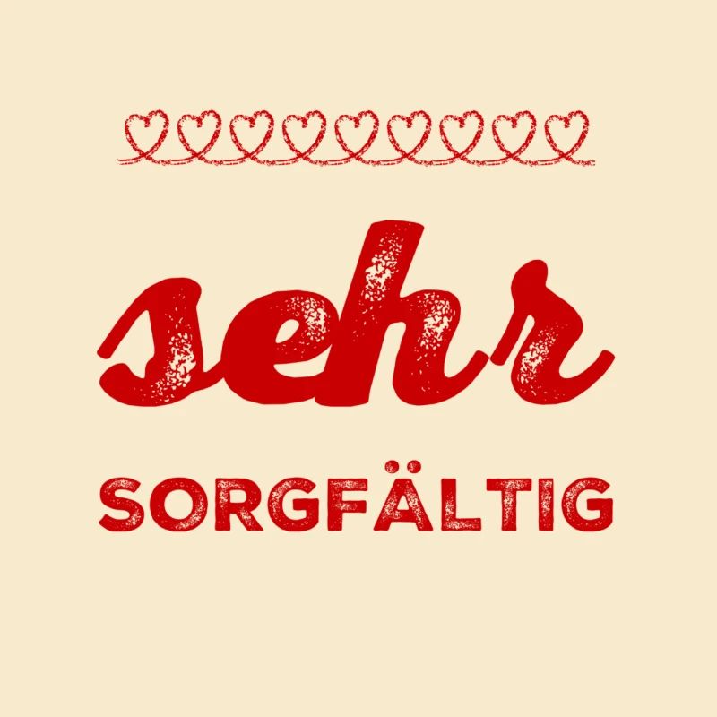 Sorgfalt geht immer