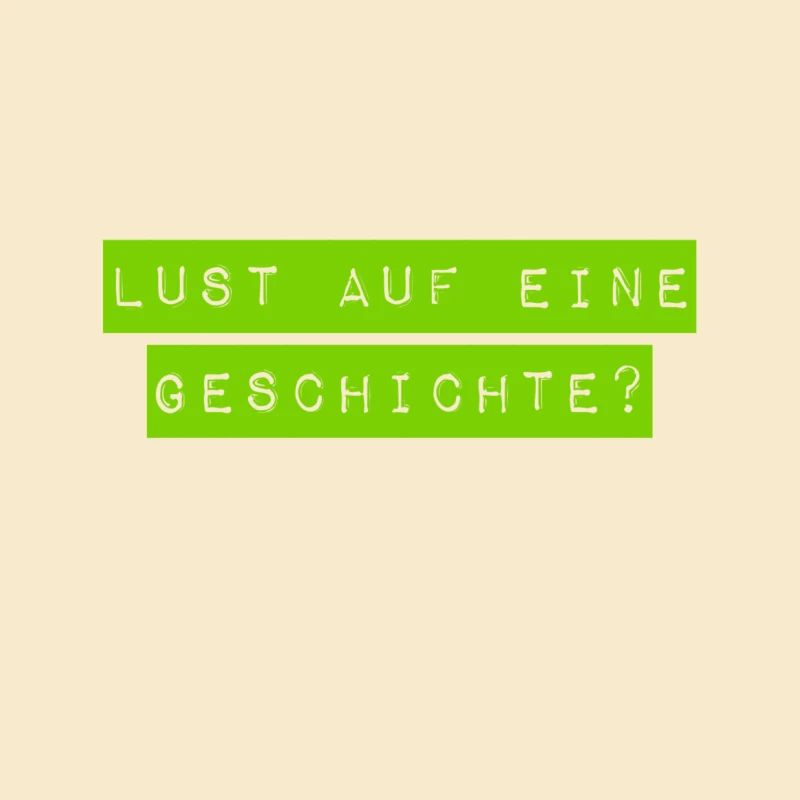 Soll ich eine Geschichte erzählen?