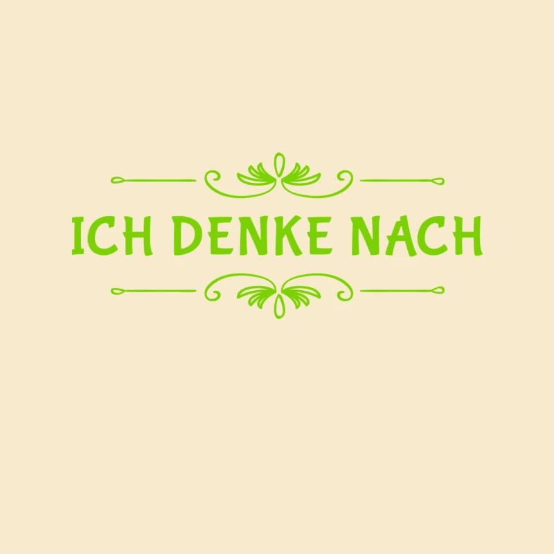 Ich liebe das denken