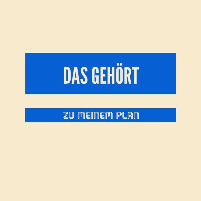 Teil meines Planes