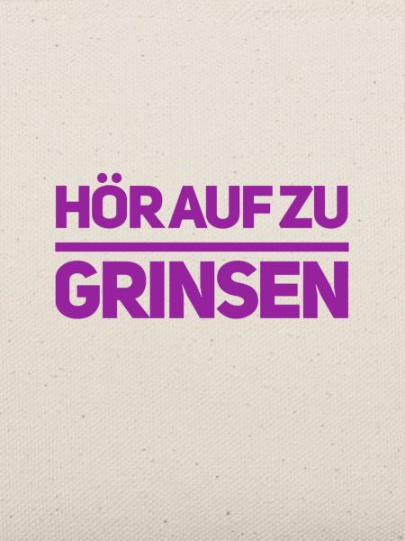 stop das grinsen
