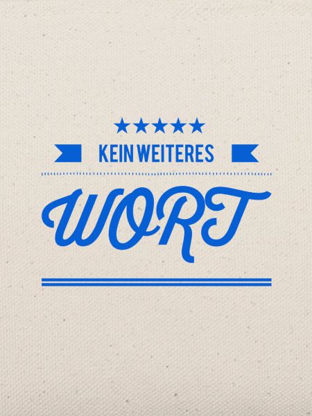 halt den Mund