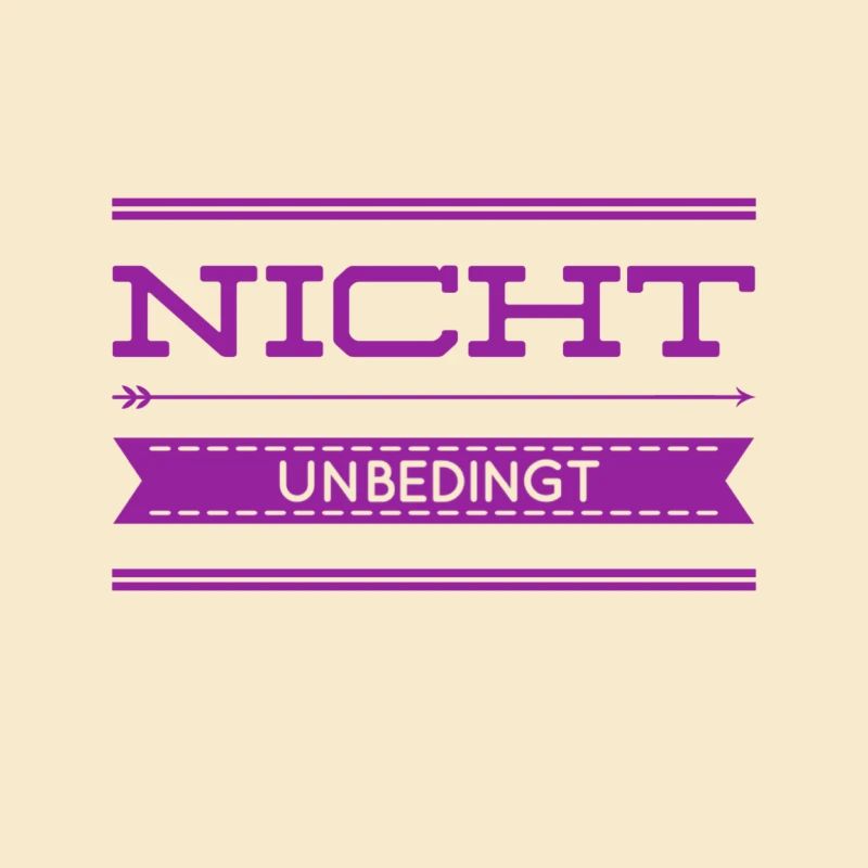 nicht unbedingt