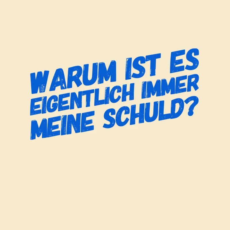 vor dir steht der Sündenbock