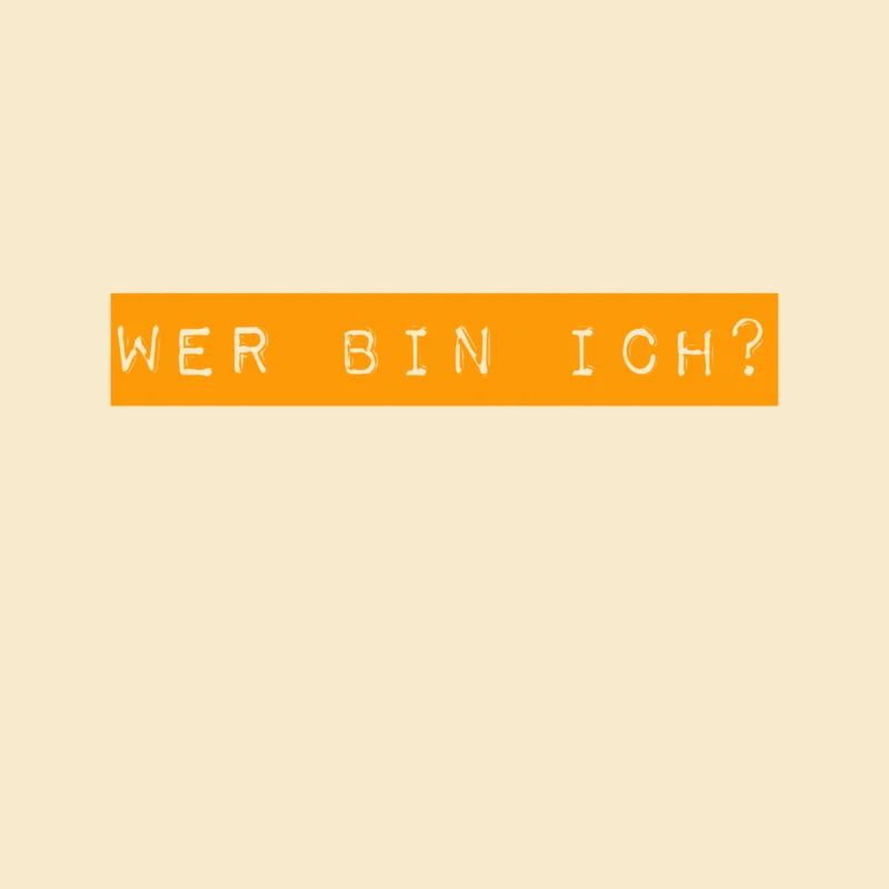 wer könnte ich sein?