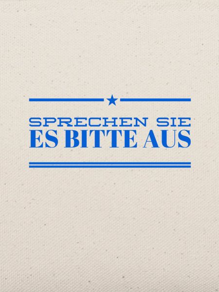 sagen sie es bitte