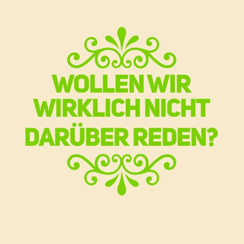wer will reden?