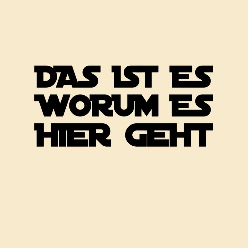 worum es geht