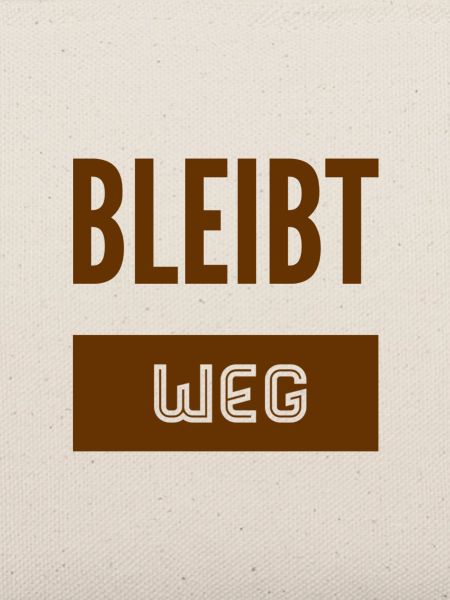 bitte halten sie Abstand